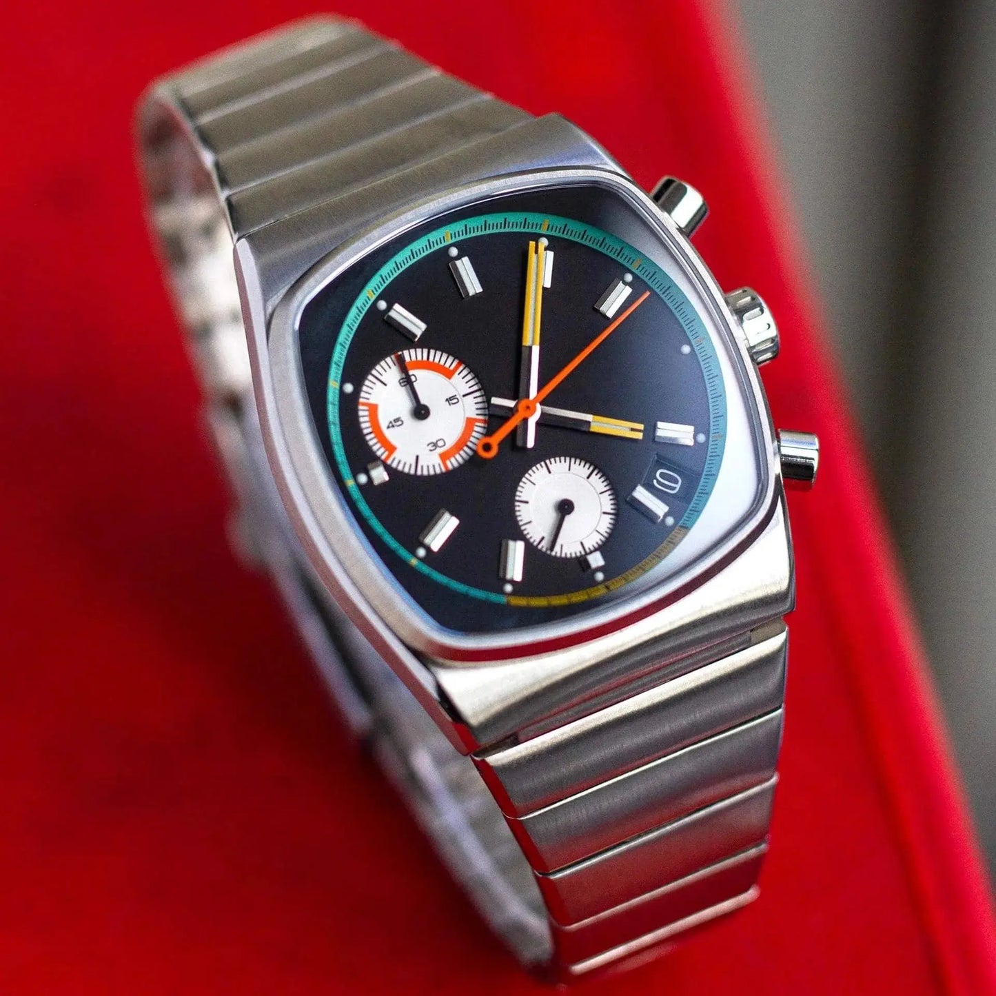 CILOA square man quartz watches for men retro automatic movement steeldive Man stainless steel sports watch new in men's Gifts