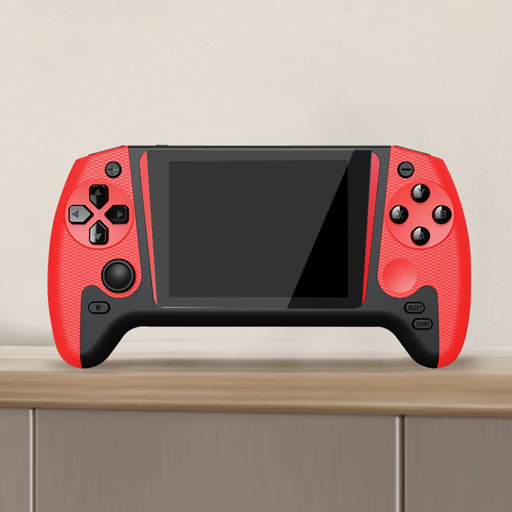 Portable Game Console 3.5inch LCD Screen Built-in 500 Games Nostalgic Game Console TV Connect for Kids Adults for Single Player